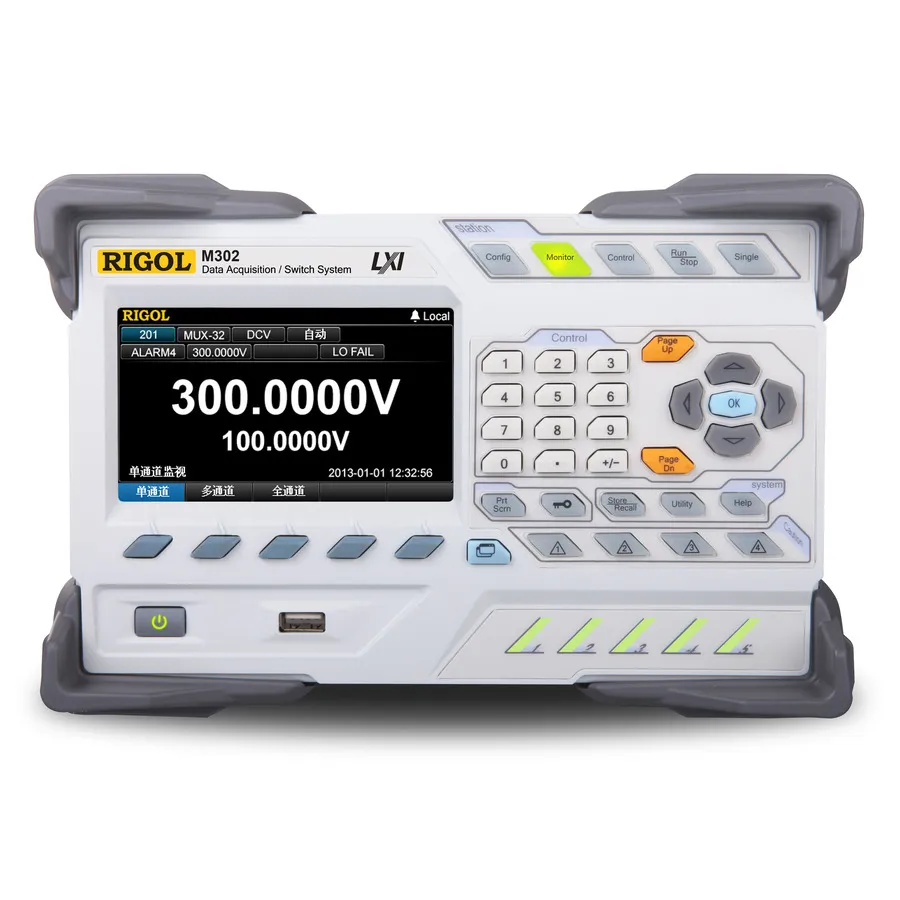 System akwizycji danych i przełączania RIGOL M302 z DMM