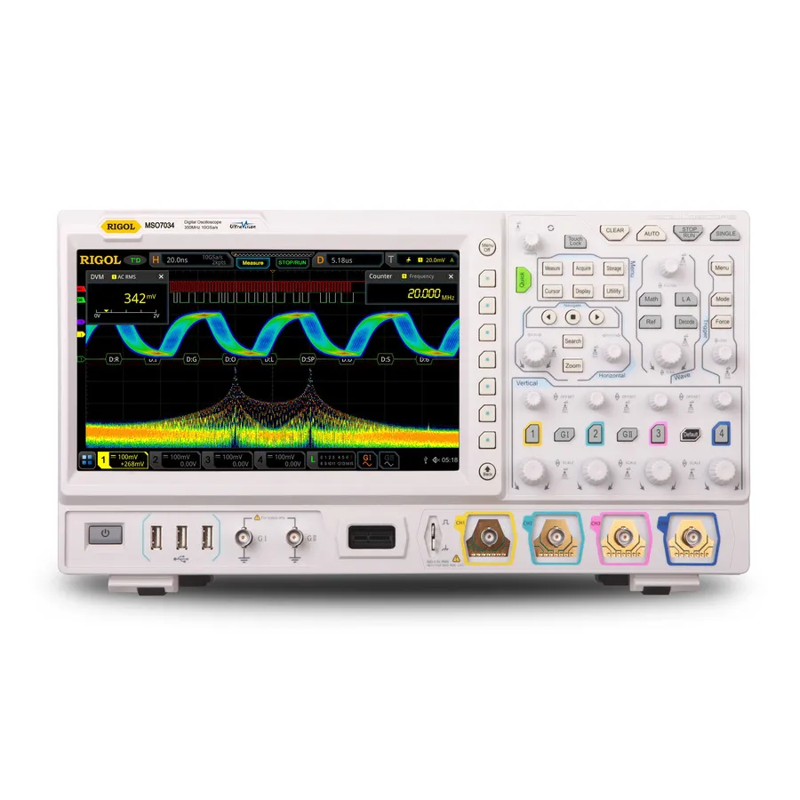 RIGOL MSO7034 Oscyloskop sygnałów mieszanych