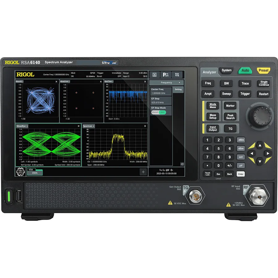 Analizator spektrum rzeczywistego czasu RIGOL RSA6140
