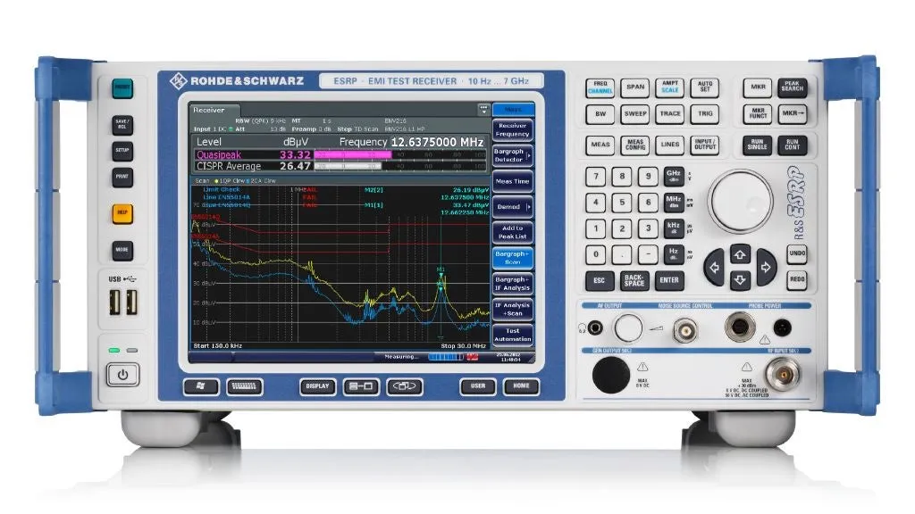 Odbiornik testowy EMI Rohde & Schwarz ESRP3