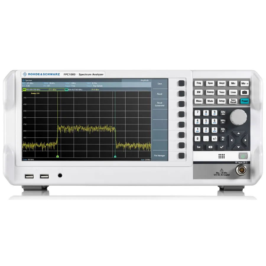 Pakiet analizatora spektrum do debugowania EMI Rohde & Schwarz FPC-EMI1