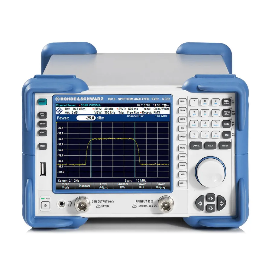 Analizator spektrum Rohde & Schwarz FSC6 z generatorem śledzenia