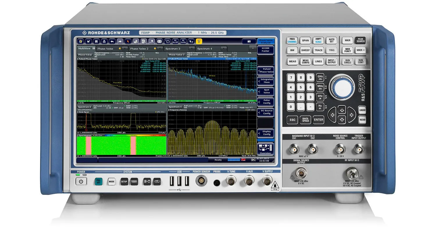 Analizator szumu fazy i tester VCO Rohde & Schwarz FSWP50