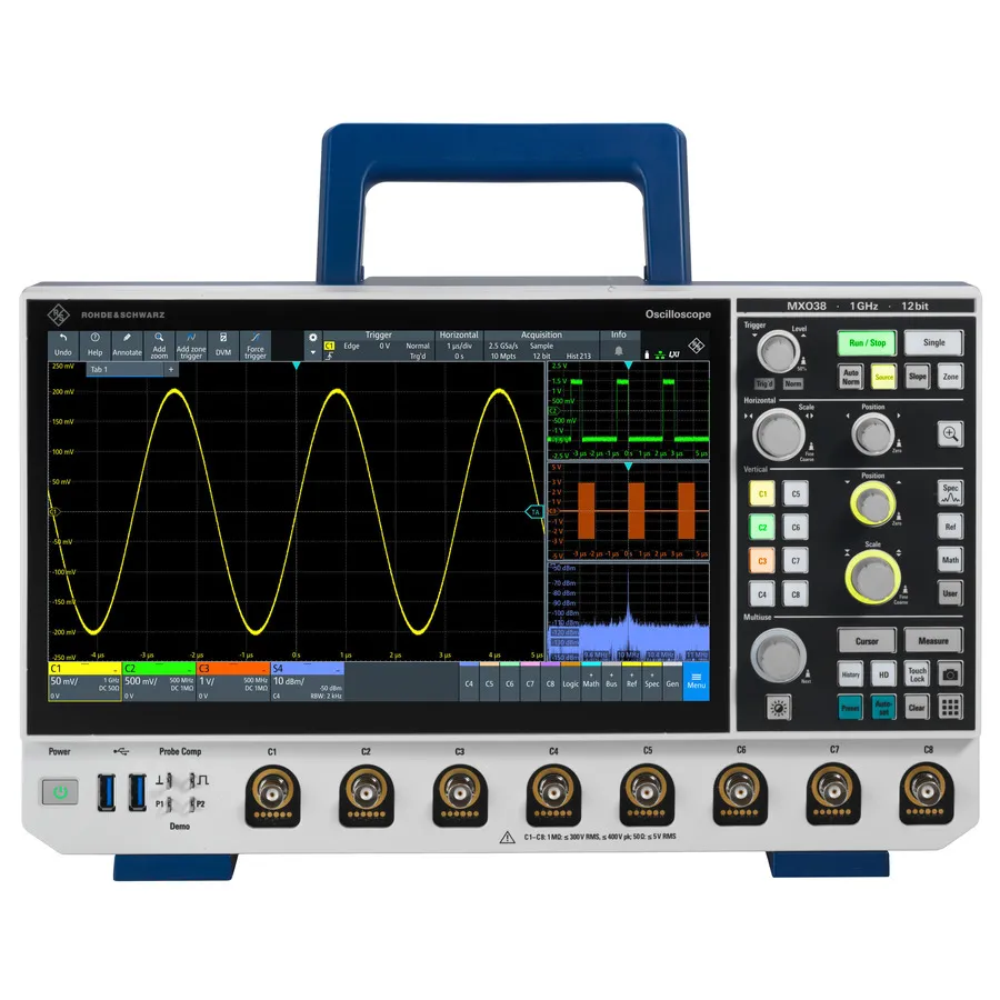 Rohde & Schwarz MXO38-2PK Oscyloskop mieszanych sygnałów