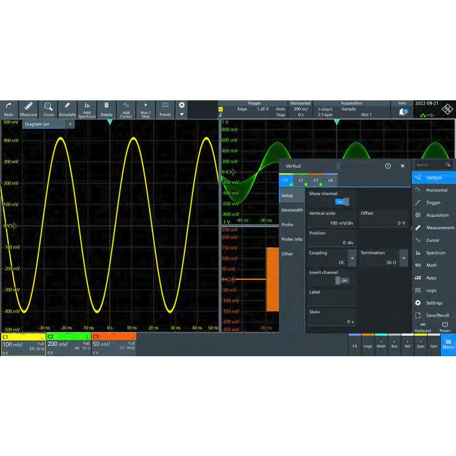 Rohde & Schwarz MXO4-K530 licencja oprogramowania protokołów lotniczych