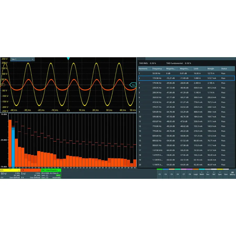 Klucz licencji do analizy mocy Rohde & Schwarz MXO5C-K31