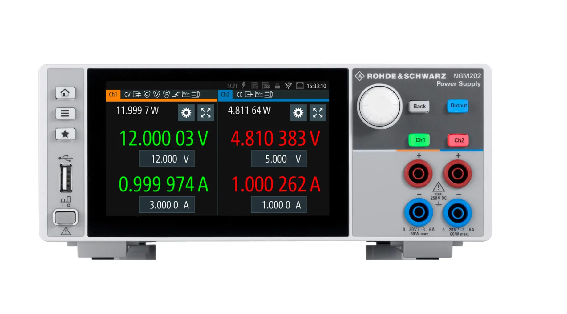 Zestaw zasilacza Rohde & Schwarz NGM-COM2A