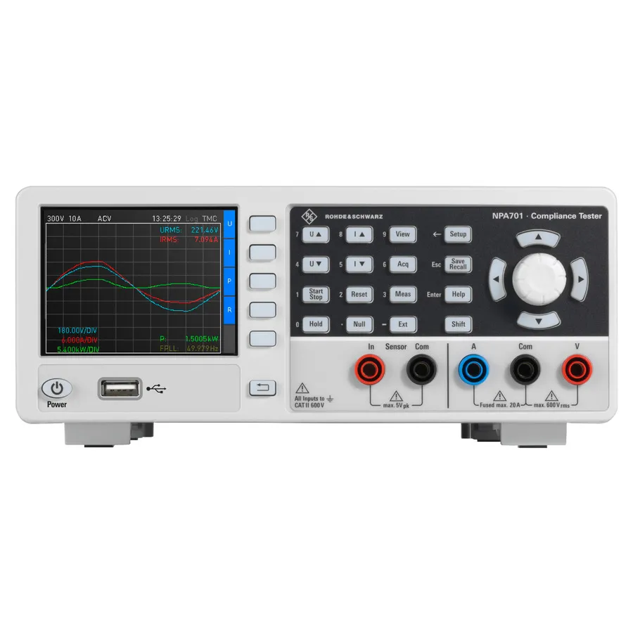 Tester zgodności Rohde & Schwarz NPA701-G