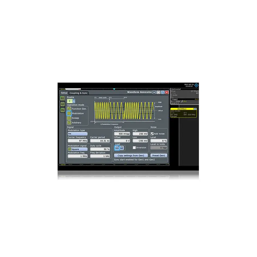 Rohde & Schwarz RTO-B6 Generator fal dowolnych
