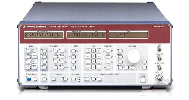 Generator sygnału RF wysokiej dokładności Rohde & Schwarz SMHU58