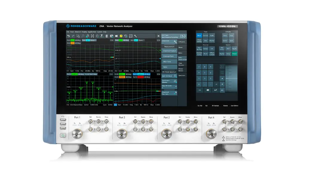 Rohde & Schwarz ZNA43 Analizator sieci wektorowej