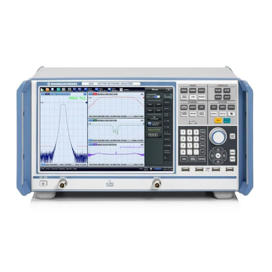 Analizator sieci wektorowej Rohde & Schwarz ZND