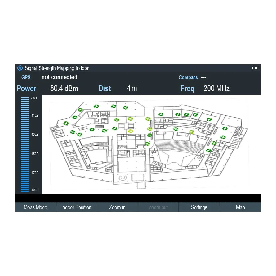 Rohde & Schwarz ZPH-K16 licencja oprogramowania do mapowania siły sygnału