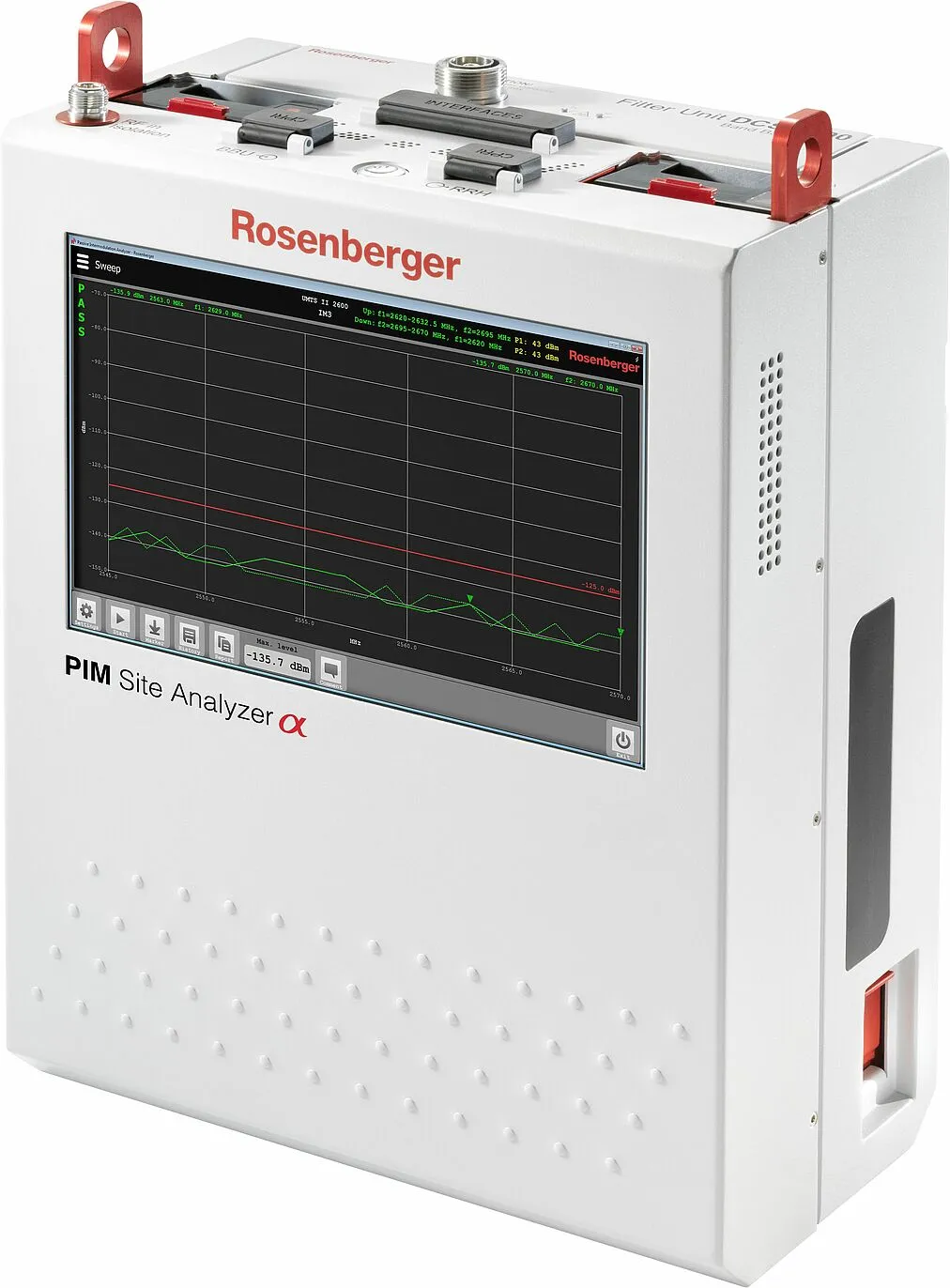 Analizator witryny Rosenberger ALPHA PIM