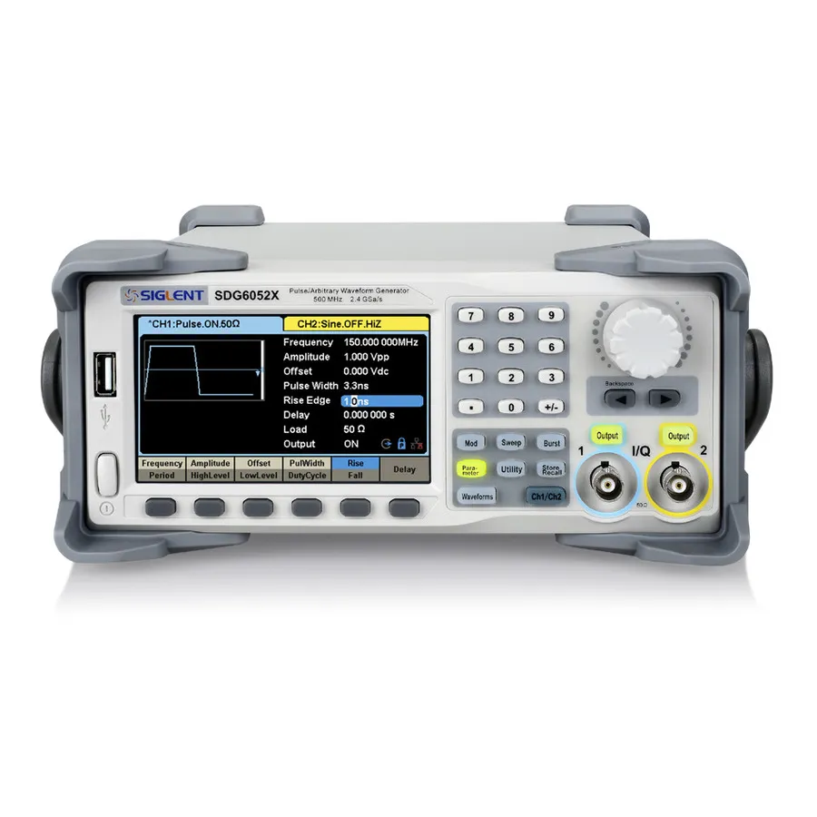 Generator impulsów/arbitralnych przebiegów Siglent SDG6022X 200 MHz dwukanałowy