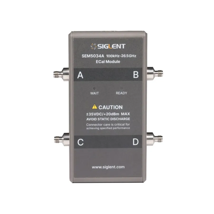 Moduł kalibracji elektronicznej Siglent SEM5034A