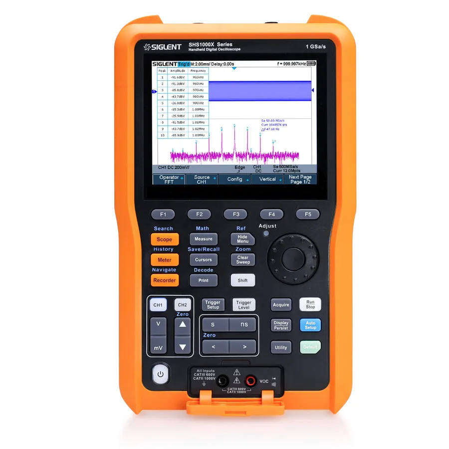 Siglent SHS1102X oscyloskop przenośny