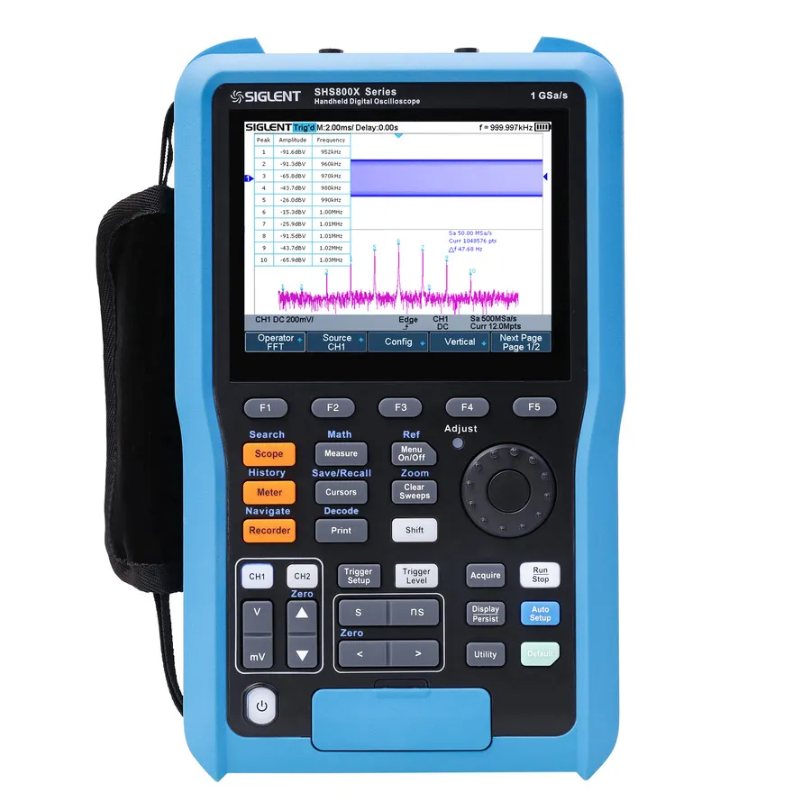Siglent SHS810X oscyloskop przenośny