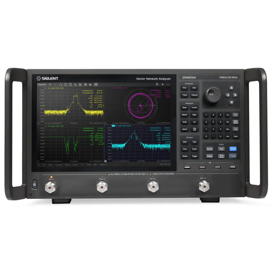 Analizator sieciowy wektora Siglent SNA6034A