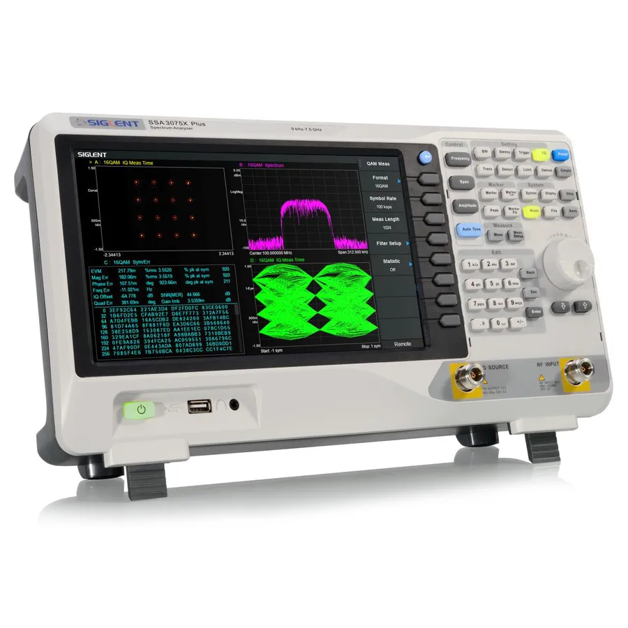 Analizator spektrum Siglent SSA3075X Plus
