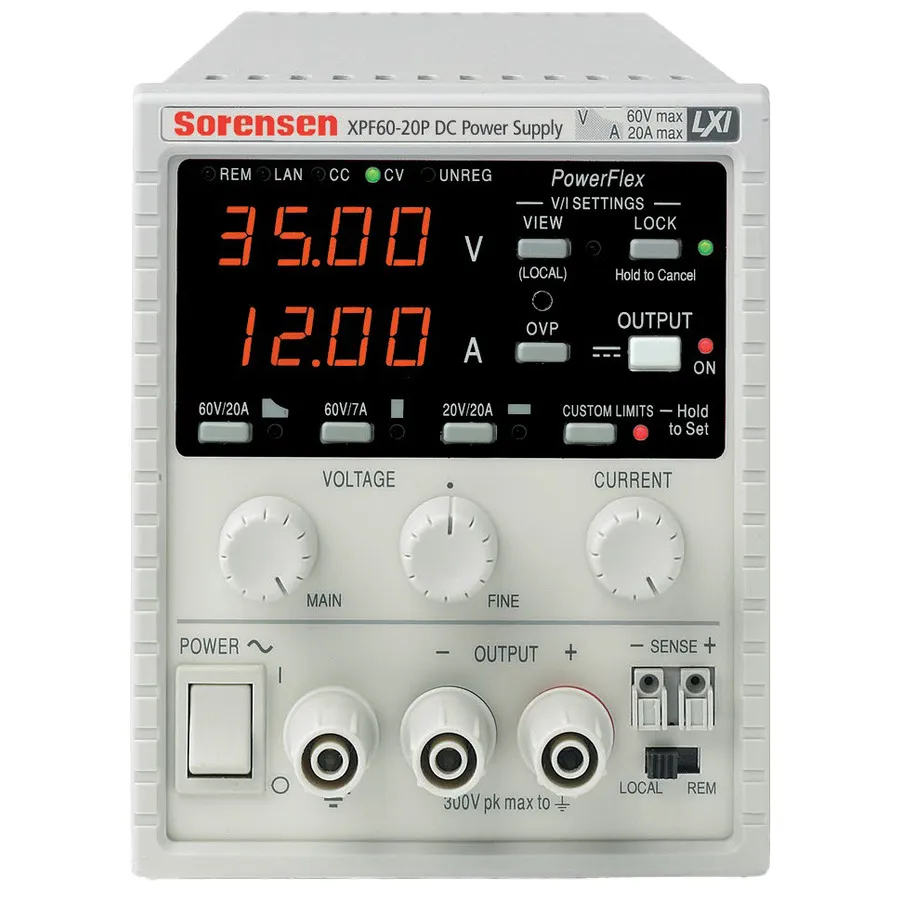 Zasilacz DC Sorensen XPF60-20S