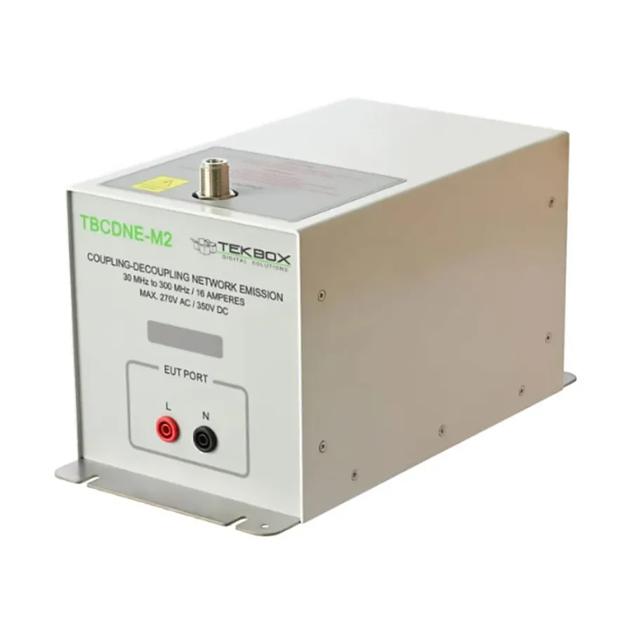 TekBox TBCDNE-M2 Sieć sprzęgująco-odsprzęgająca — Emisja