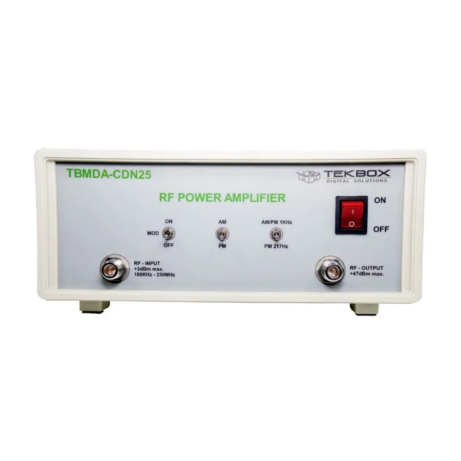Wzmacniacz mocy szerokopasmowy modulowany TekBox TBMDA-CDN25