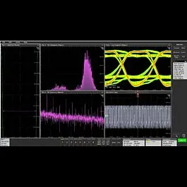 Zaawansowana analiza jiteru i diagramu oka Tektronix 5-DJA