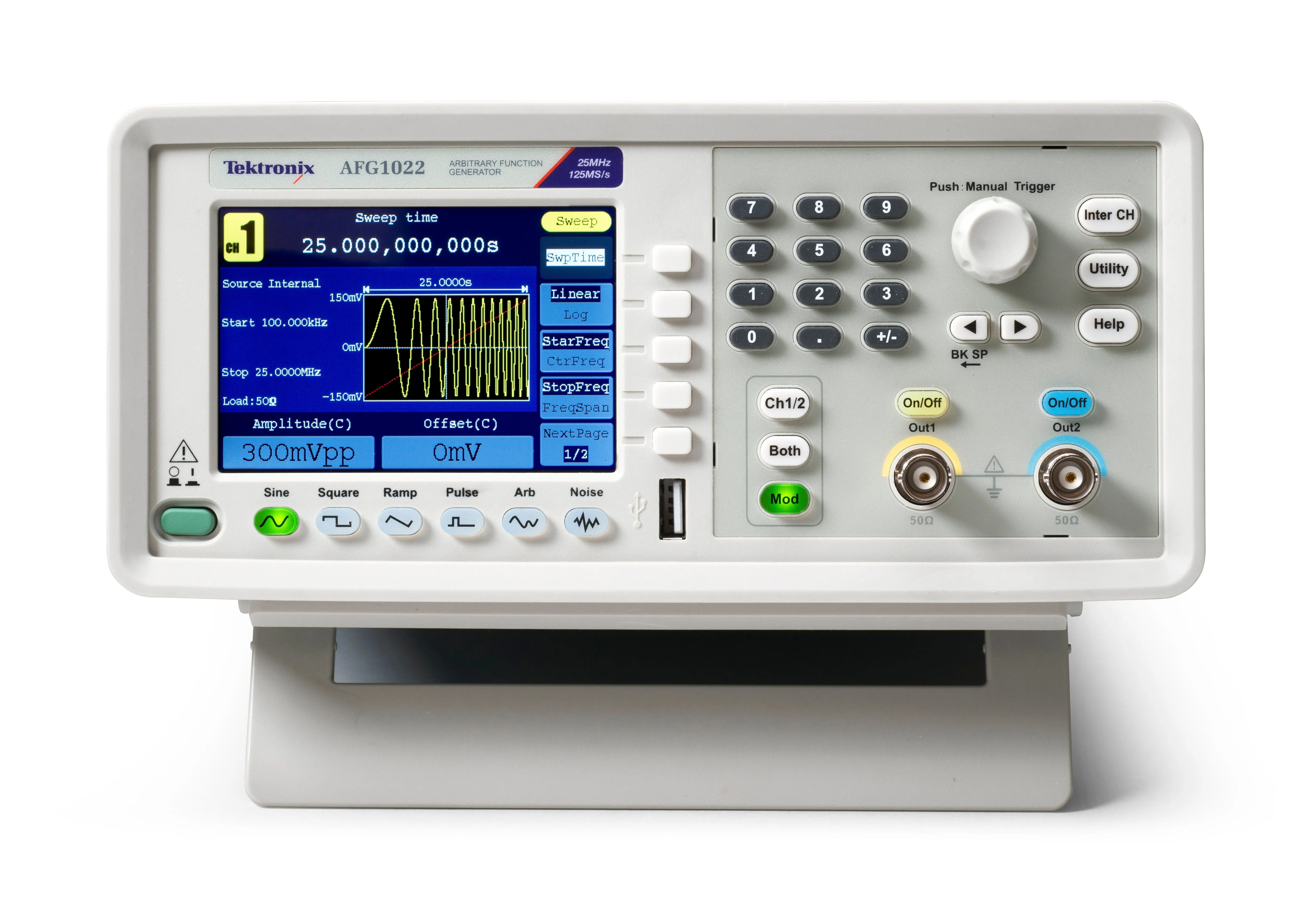 Generator Funkcji Arbitralnych Tektronix AFG1022