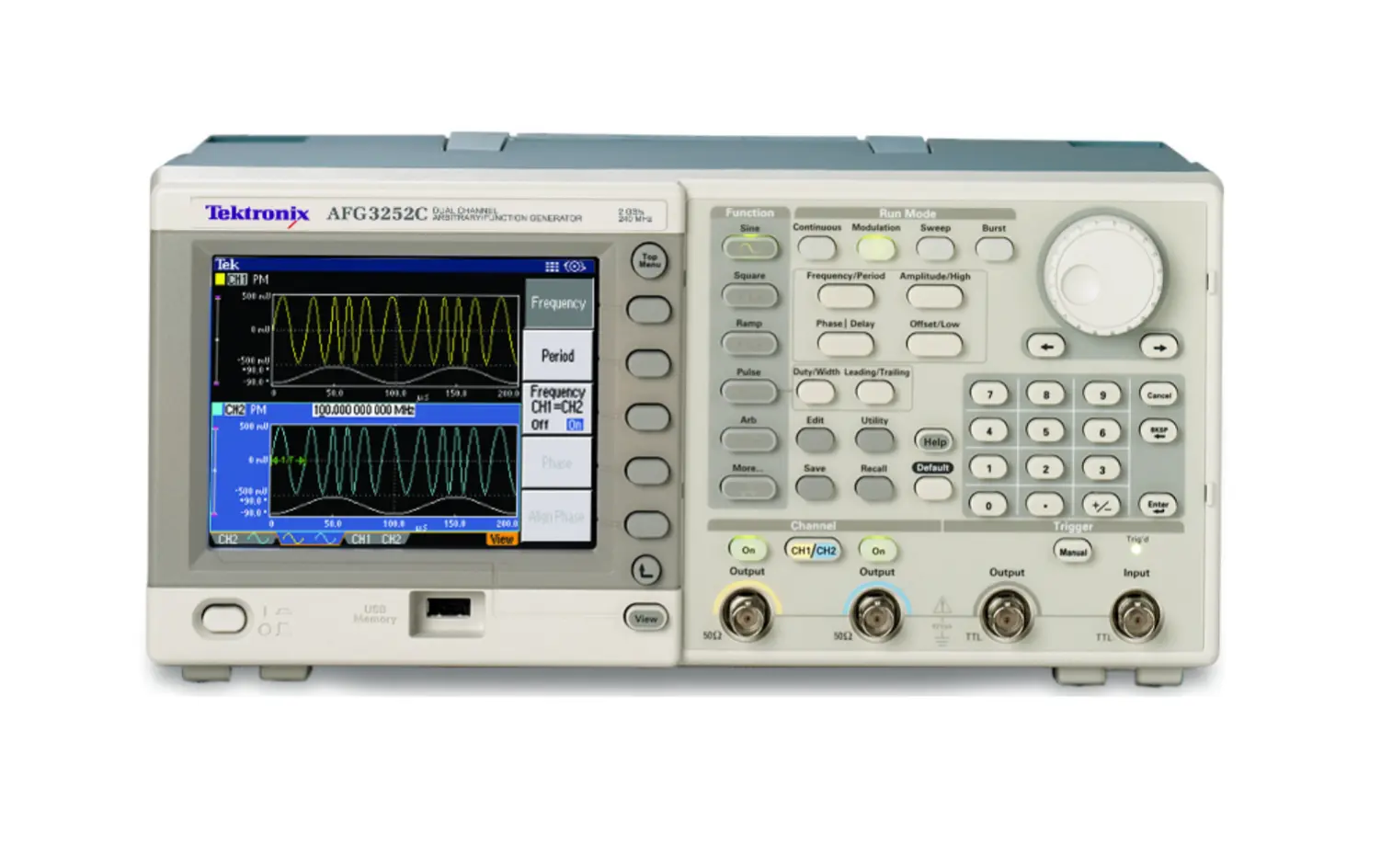 Generator arbitralnych przebiegów Tektronix AFG3022C
