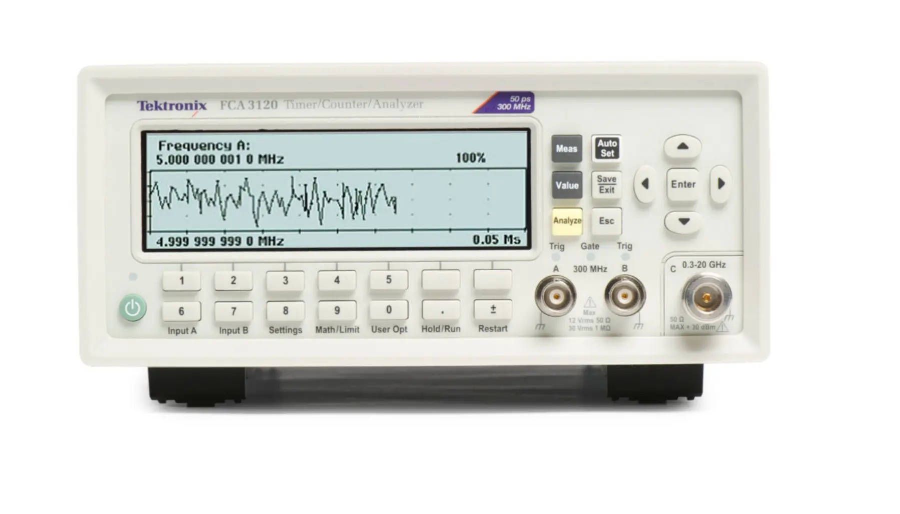 Tektronix FCA3103 Czasomierz/Licznik/Analizator