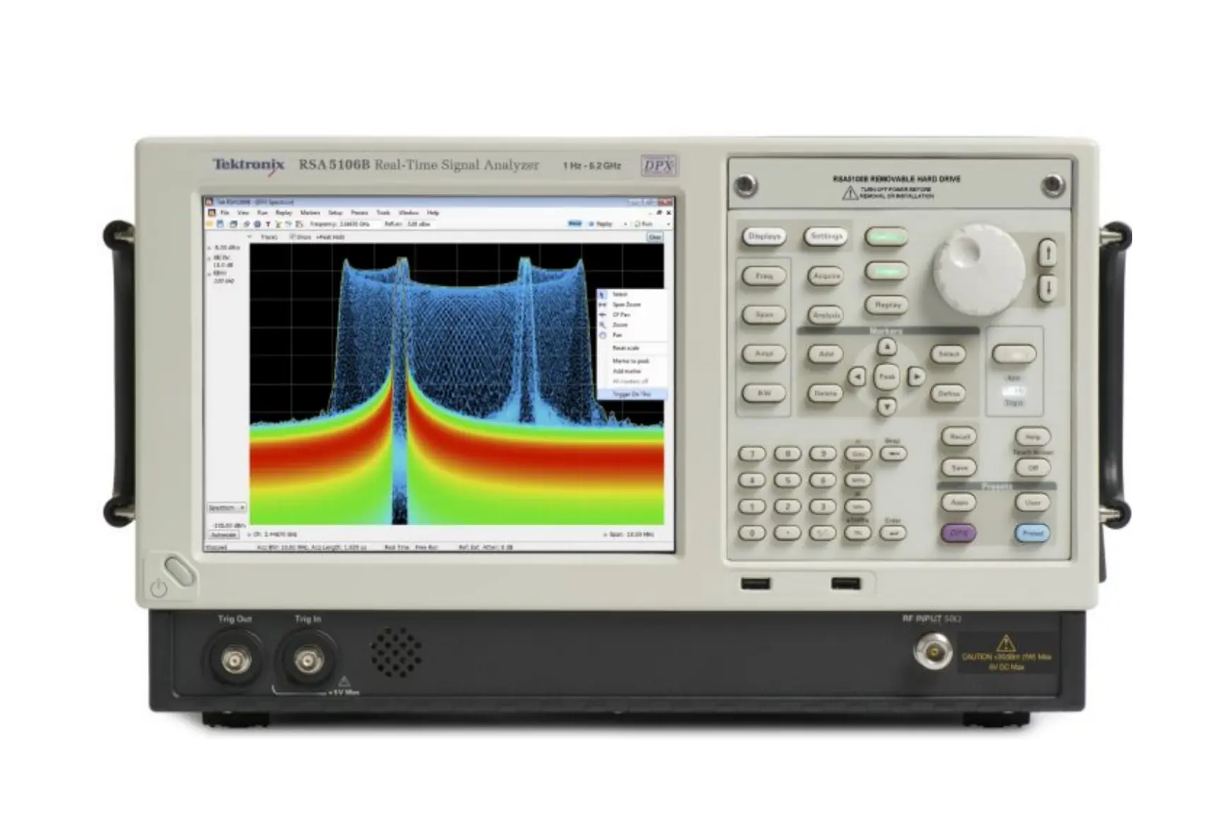 Analizator widma czasu rzeczywistego Tektronix RSA5126B