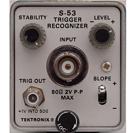 Tektronix S53 Głowica rozpoznawania wyzwalania