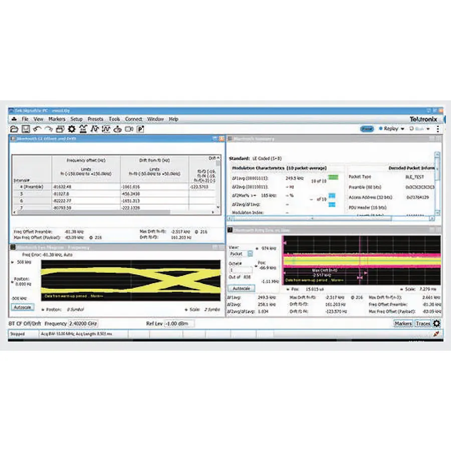 Detektor EMI CISPR Tektronix SVQPNL-SVPC
