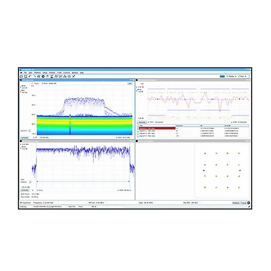 Pomiary czasu osiadania Tektronix SVTFL-SVPC