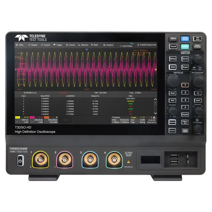 Teledyne LeCroy T3DSO2104HD Cyfrowy oscyloskop