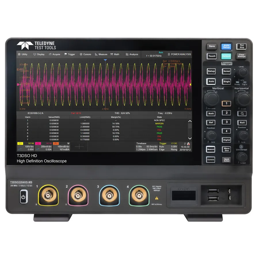 Teledyne LeCroy T3DSO2204HD-MS Oscyloskop MSO