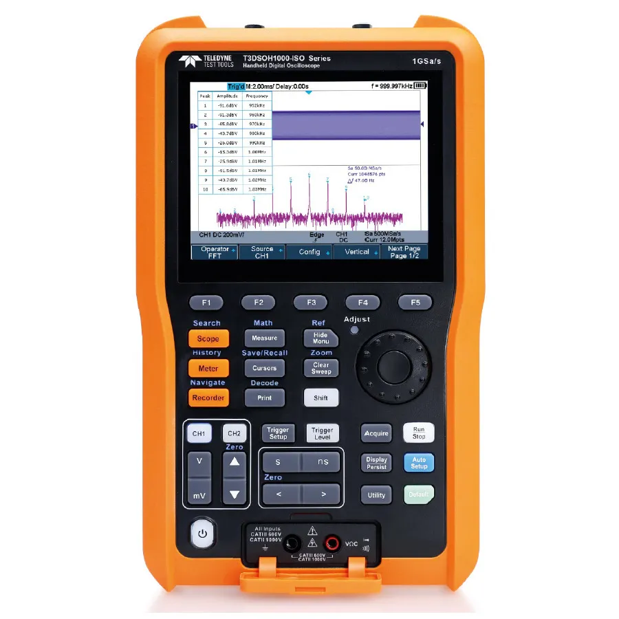 Przenośny oscyloskop Teledyne LeCroy T3DSOH1102-ISO