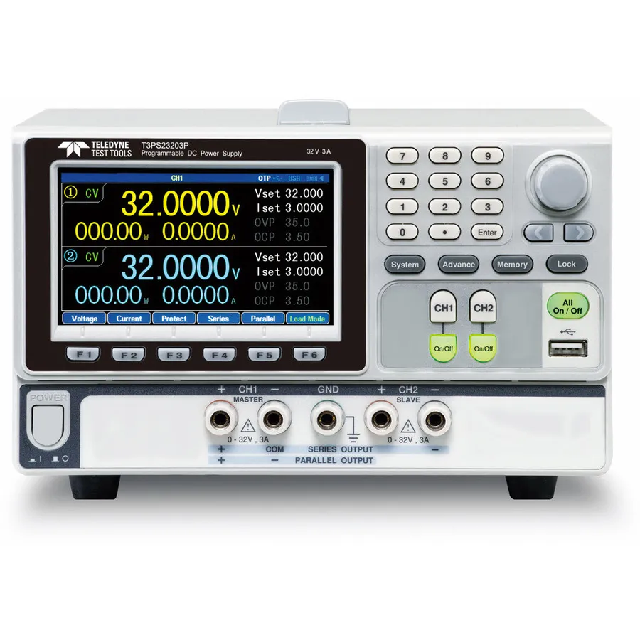 Teledyne LeCroy T3PS23203P Dwukanałowy zasilacz prądu stałego