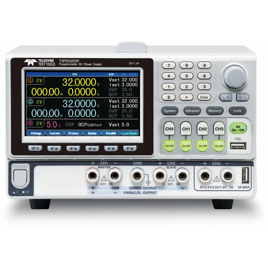 Teledyne LeCroy T3PS33203P Zasilacz prądu stałego z trzema wyjściami