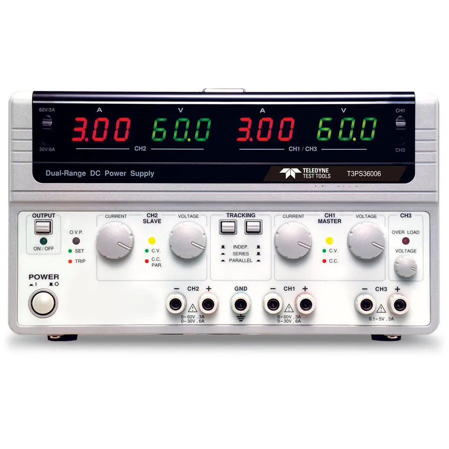Teledyne LeCroy T3PS36006 Zasilacz prądu stałego z trzema wyjściami