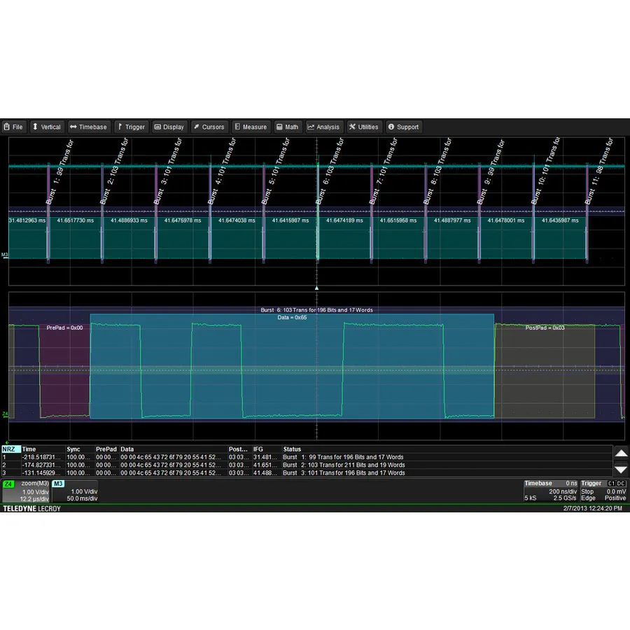 Teledyne LeCroy WS3K-CAN FDBUS TD Pakiet wyzwalania i dekodowania CAN i CAN FD