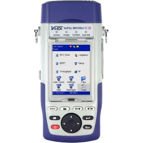 VeEX MX100e+ rozwiązanie do testowania sieci Ethernet