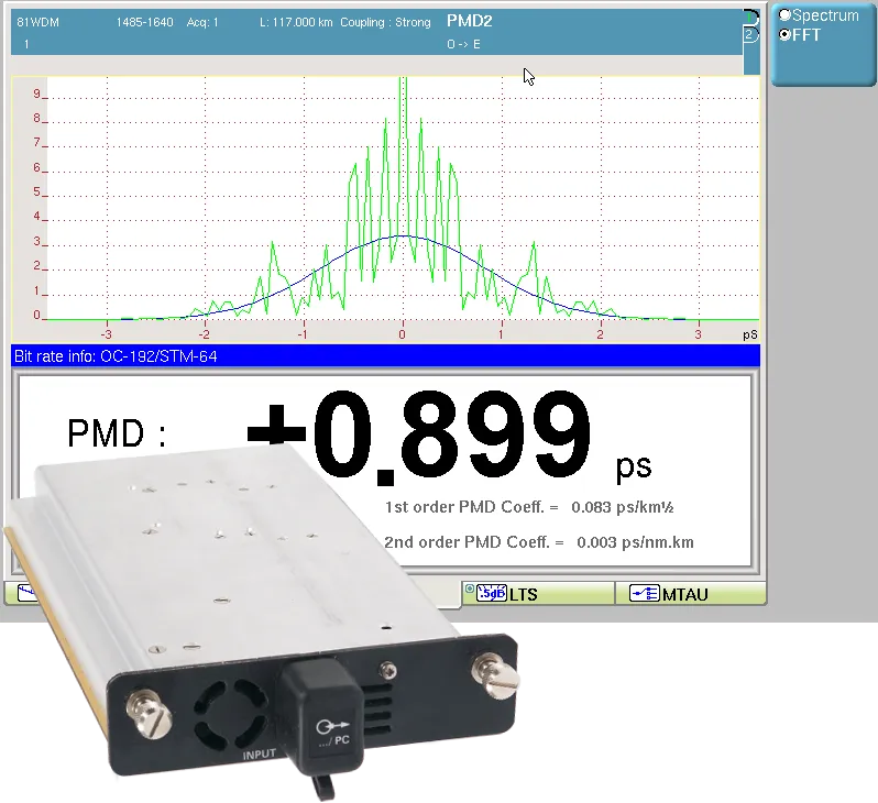 Moduł Viavi E81IPMD PMD Testing