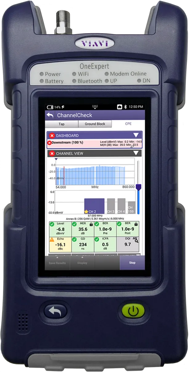 Tester DOCSIS Viavi ONX-220-42-85-D31-PRO