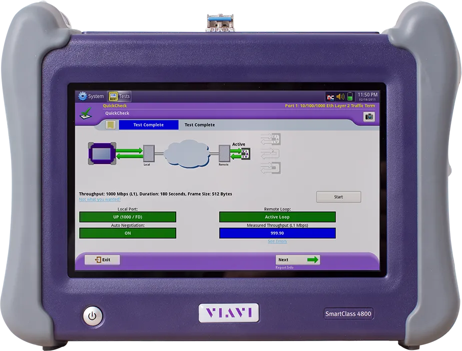 Tester Viavi SC4800-E1/T1