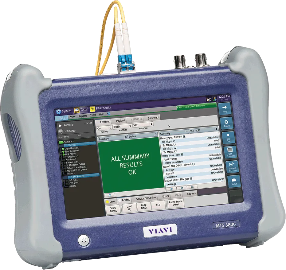 Tester sieci Viavi TB/MTS-5822P